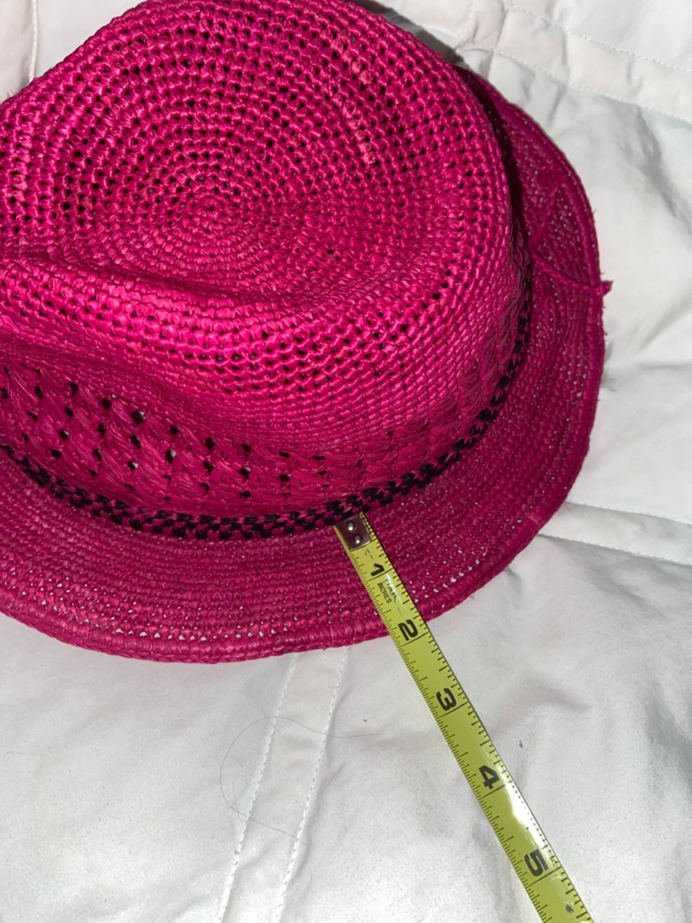 Like new Jaden Rael 100% Raffia Size Medium Hat - Picture 8 of 9